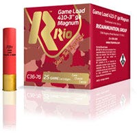 RIO Ammunition HEAVY FIELD .410GA 3 INCH 11/16OZ #7.5 SHOT MAX DR 25 ROUNDS PER BOX