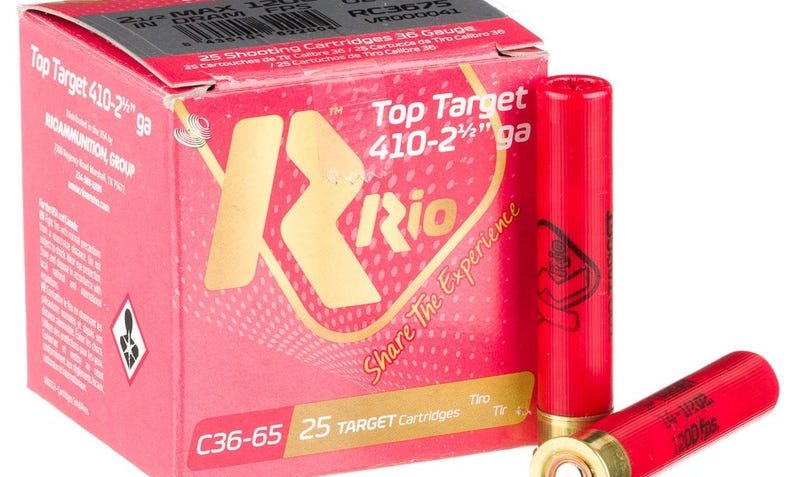 RIO Ammunition Field .410 ga 2 1/2in MAX 1/2 oz Size 7.5 1200 fps – 25/box, RC3675