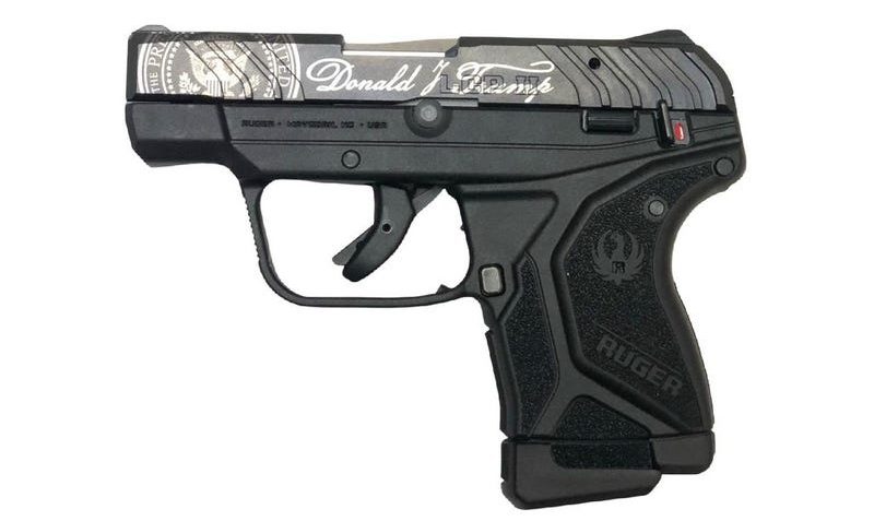 Ruger LCP II 22lr 2.75" 10rd Blk W/ Trump Engraving – 13705T