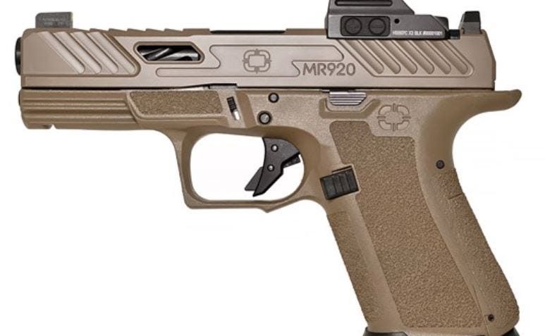 Shadow Systems Mr920 Elite 9mm Fde/bk Hs 15+1