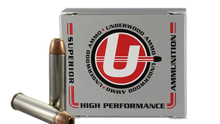 Underwood Ammo .460 S&W Magnum 240 Grain Jacketed Hollow Point Nickel Plated Brass Cased Pistol Ammo, 20 Rounds, 344