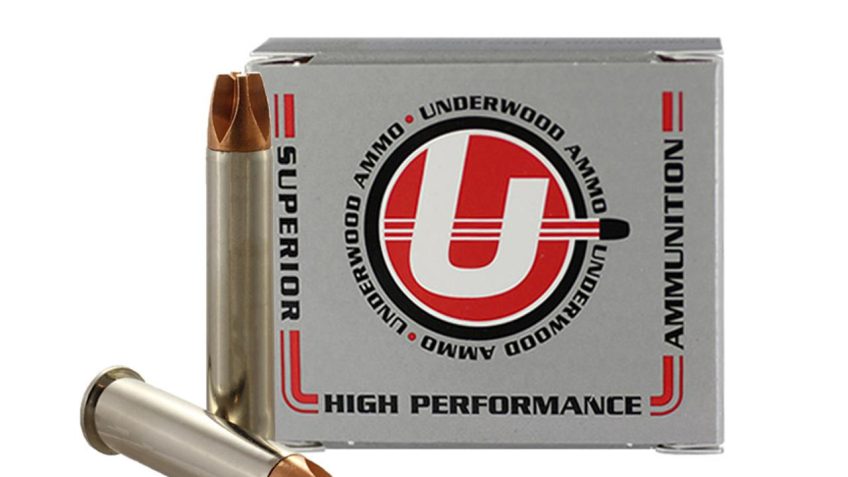 Underwood Ammo .45-70 Government +P 305 Grain Solid Monolithic Nickel Plated Brass Cased Rifle Ammo, 20 Rounds, 849