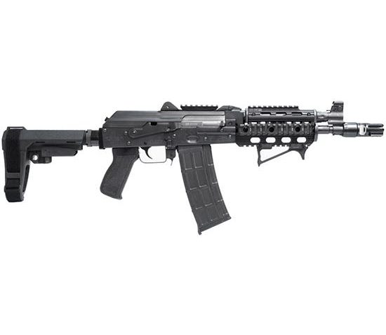 Zastava ZPAP85 AK47 Style Pistol 5.56 Quad Rail Muzzle Brake SBA3 Brace 30rd Mag