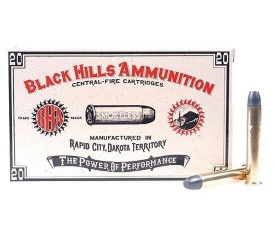 COWBOY ACTION AMMO 38-55 WINCHESTER 255GR LEAD FLAT NOSE – 38-55 Winchester 255gr FNL 20/Box