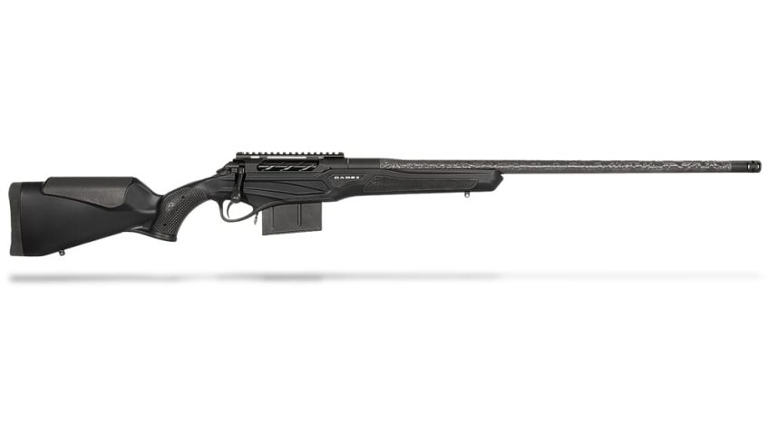 Cadex Defense CDX-R7 CRBN LA .338 Lapua 26″ 1:9.5″ Carbon Fiber Bbl Black Rifle w/Hunting-Style MB CDXR7-CRBN-338-26-DI00-D3D1N-BLK