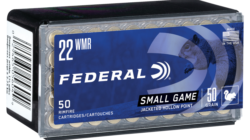 Federal Game-Shok .22 WMR 50 Grain Rimfire Ammo