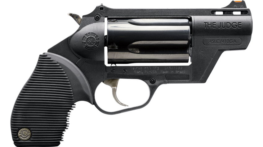 Taurus Judge Public Defender Double/Single Action Revolver – .410/45 Long Colt
