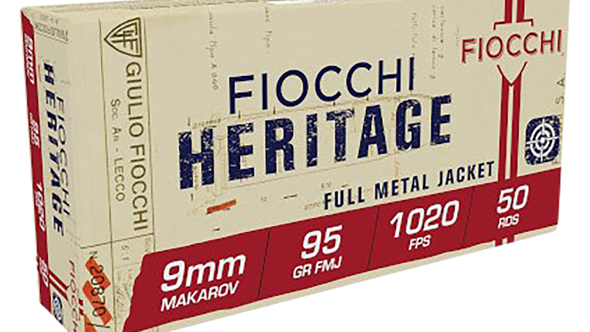 Fiocchi Shooting Dynamics Handgun Ammo – 9X18 Mak – 95 Grain – 50 Rounds