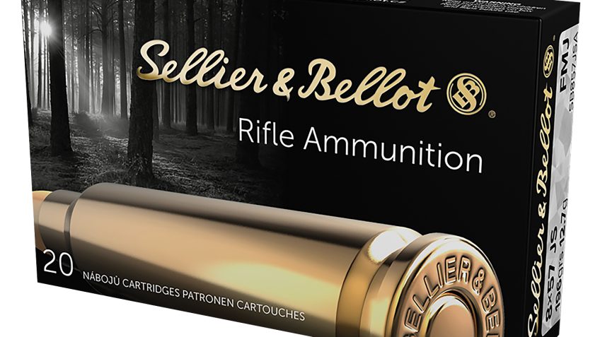 Sellier & Bellot Centerfire Rifle Ammo – 8X57mm JS –        196 Grain – 20 Rounds – FMJ