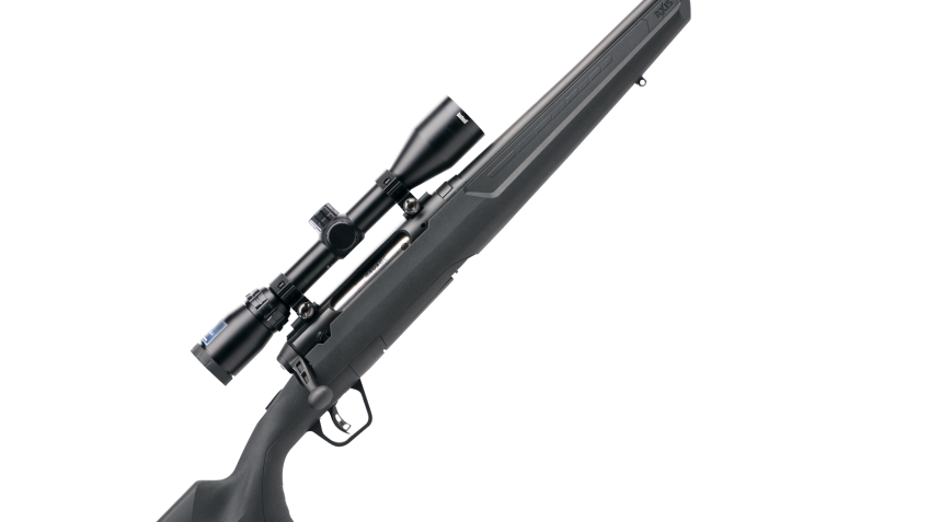 Savage Axis II XP Bolt-Action Rifle with Scope – .243 Winchester – Black