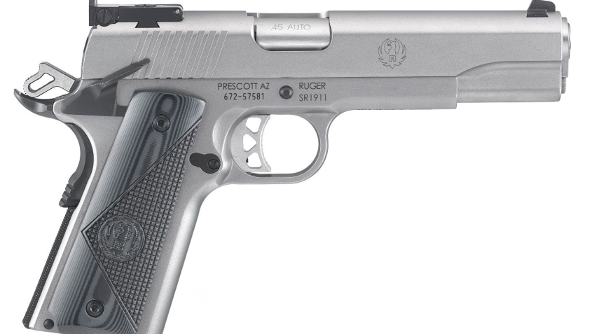 Ruger SR1911 Target Semi-Auto Pistol with Ambidextrous Safety