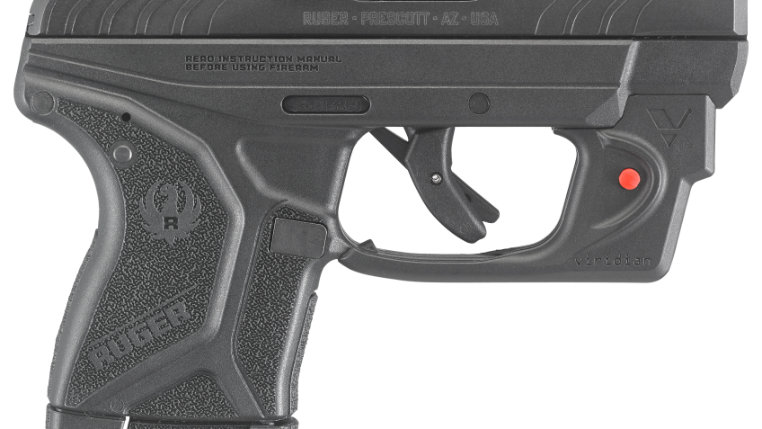 Ruger LCP II Semi-Auto Pistol with Viridian E-Series Laser