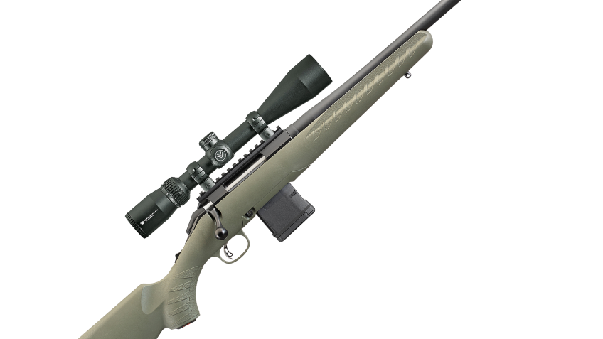 Ruger American Rifle Predator Bolt-Action Rifle with Vortex Crossfire II Scope – .223 Remington