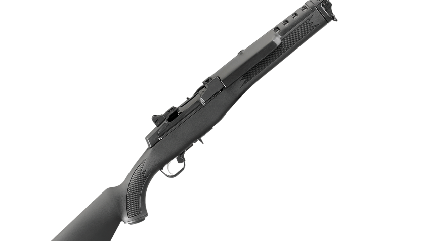 Ruger Mini-14 Ranch Semi-Auto Rifle – Blue – Black Synthetic