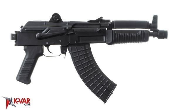 Arsenal SAM7K-44 SAM7K 7.62x39mm 8.50" 5+1 Black, Polymer Furniture, Iron Sights, Sling Mount Rear