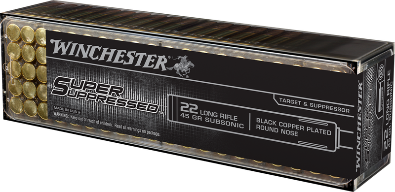 Winchester Super Suppressed 22 Long Rifle 45gr Rimfire Ammo – 400 Rounds