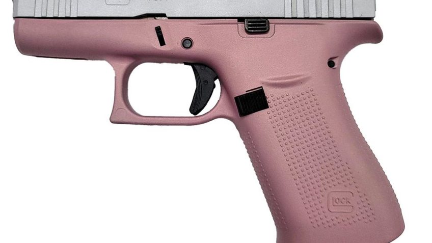 Glock 43X 9mm Luger 3.41in Champagne Cerakote Pistol – 10+1 Rounds