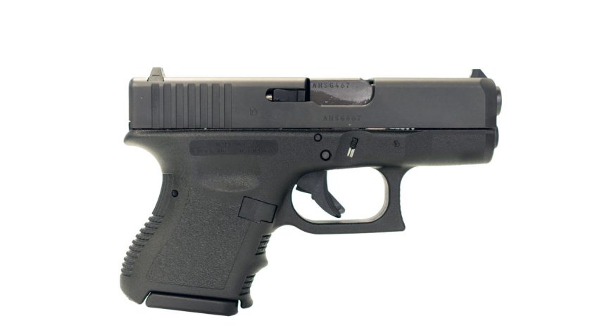 Glock G28 380 ACP, 3.4" Barrel, Black Slide, Polymer Grips, 10rd (TALO Exclusive)