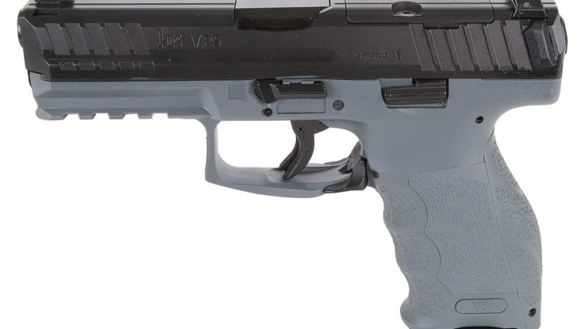 HK VP9 9mm 4.09″ Bbl Optics Ready Grey Pistol w/(3) 10rd Mags & Night Sights 81000618