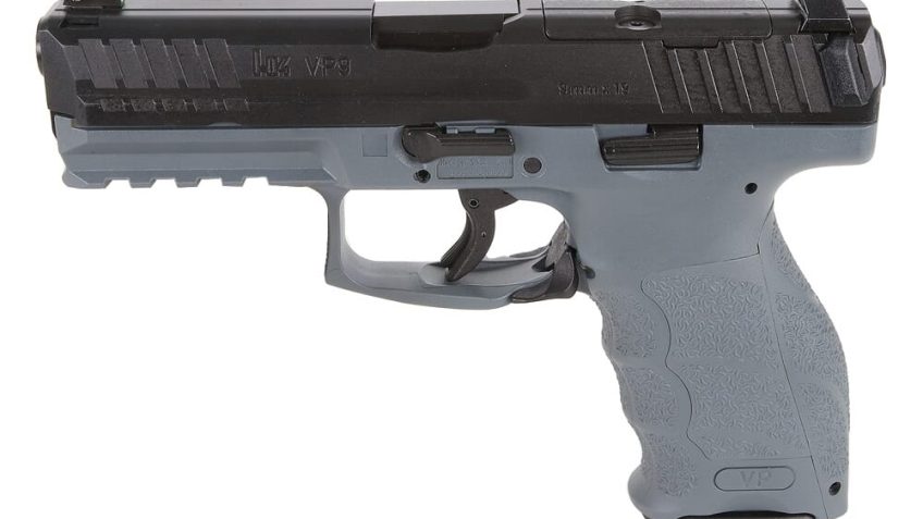 HK VP9 9mm 4.09″ Bbl Optics Ready Grey Pistol w/(2) 10rd Mags 81000617