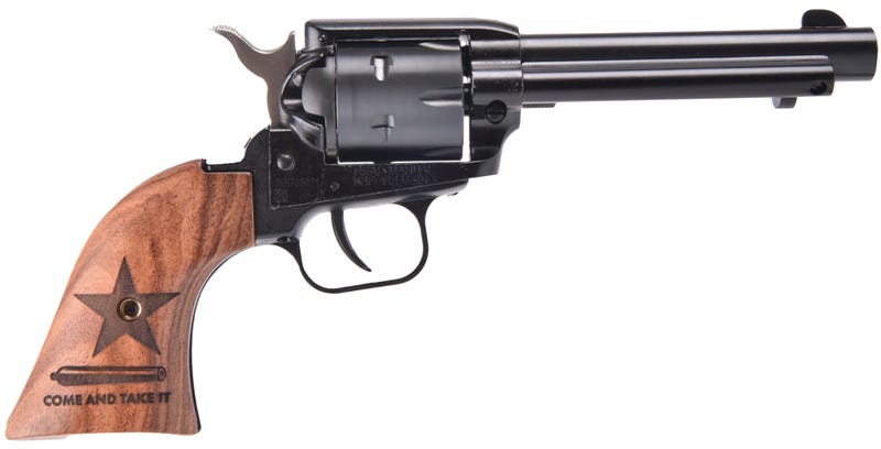 Heritage Firearms Rough Rider Small Bore .22 LR 4.75" Barrel 6-Rounds Come & Take It Grips