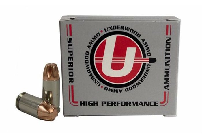 Underwood Ammo .380 ACP +P 90 Grain Solid Monolithic Nickel Plated Brass Cased Pistol Ammo, 20 Rounds, 641