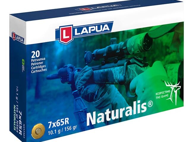 Lapua 7x65R 155gr Naturalis Solid Ammo Box of 20 N317323