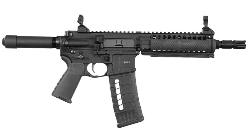 LWRC SIX8 6.8 SPC 8.5″ 1:10″ Bbl Black Pistol SIX8PRB8