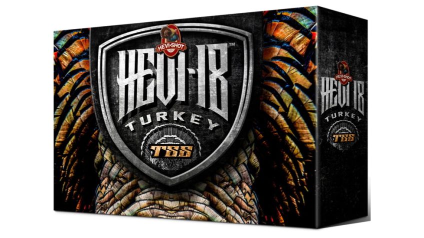 HEVI-Shot HEVI-18 TSS Turkey 410 Gauge 13/16 oz 3in #9 Centerfire Shotgun Ammo, 5 Rounds, HS1009