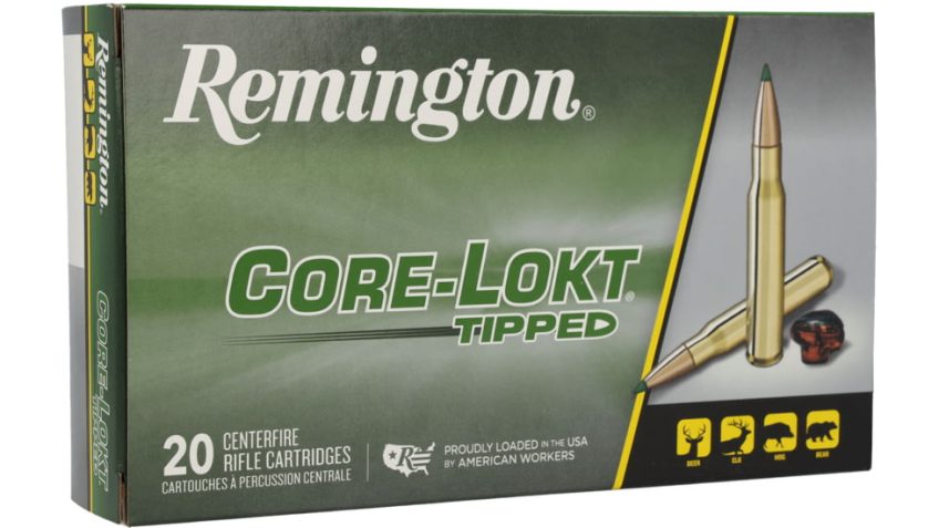 Remington 7mm Magnum 150 Grains Core-Lokt Tipped Brass Cased Centerfire Rifle Ammo, 20 Rounds, 29021