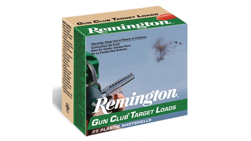 Remington Ammunition 20241 Gun Club 12 Gauge 2.75" 1 oz 8 Shot 25 Bx