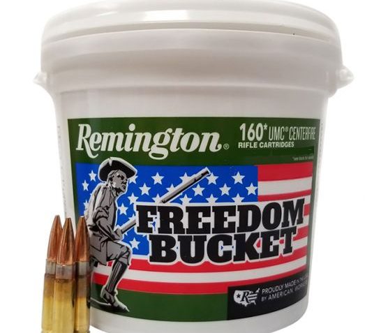 Remington Ammunition 26857 UMC Freedom Bucket 300 Blackout 150 gr 1905 fps Full Metal Jacket (FMJ) 160 Bx