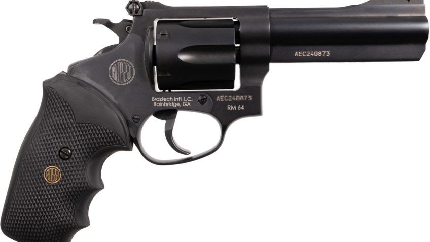 Rossi RM64 Revolver ,357 Magnum, 4" Barrel, Black, 6rd