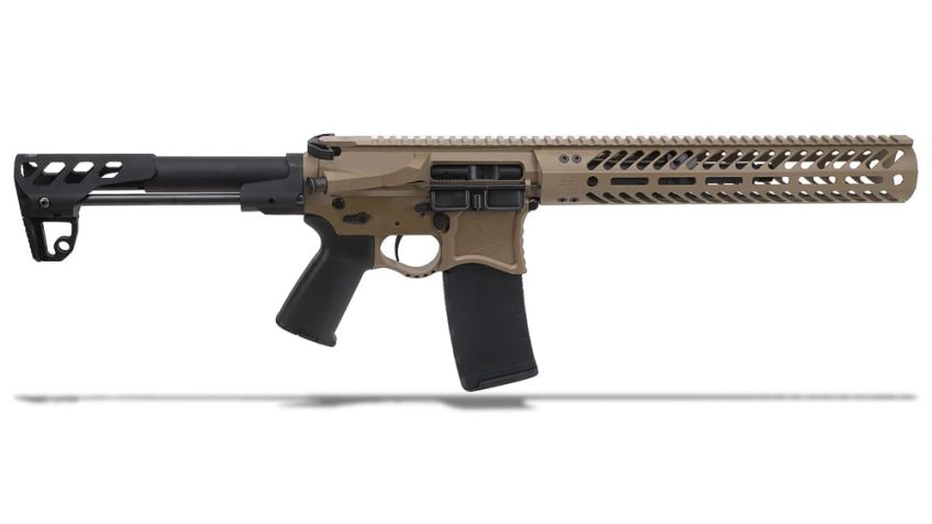 Seekins Precision SBR8 .300 Blackout 8″ 1:7″ 5/8″x24 TPI Bbl FDE Short Barrel Rifle w/12″ M-LOK Handguard 0011300041-FDE