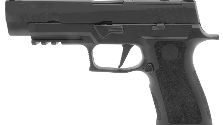 Sig Sauer P320 X-Series 9mm 4.7″ Bbl Optic Ready Pro-Cut Full-Size Low-Capacity Pistol w/(2) 10rd Mags, XRAY3 & Mod Poly X Grip 320XF-9-BXR3P-R2-10