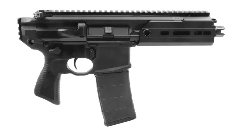 Sig Sauer SIG MCX 5.56 Nato Pistol Semi 5.5in Bbl NO BRACE Al MLOK Hg (1) 30 Rd Mag Rattler Pistol PMCX-5B-TAP-NB