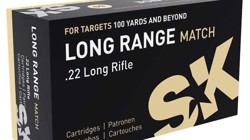 SK Ammunition .22 LR Long Range Match 40gr Ammunition Brick of 500rds 420258