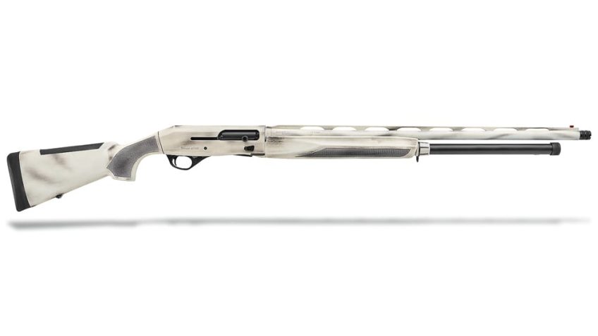 Stoeger M3500 Snow Goose 12ga 3-1/2″ 28″ Bbl Distressed White Cerakote 10+1 Semi-Auto Shotgun 36014FS