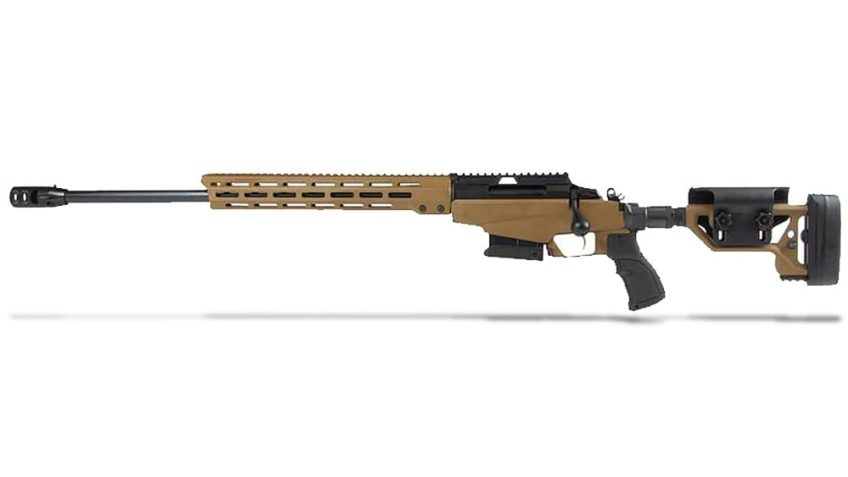 Tikka T3x TAC A1 6.5 Creedmoor 24″ Bbl 1:8″ LH Coyote Brown Rifle JRTAT482L