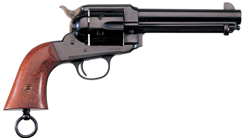 Uberti 1890 Single Action Police .357 Mag 5.5″ Bbl Blue Steel Frame B/S & T/G Revolver 341570