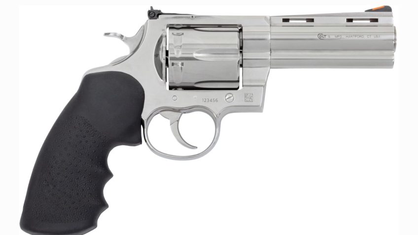 BLEM Colt Anaconda .44 Magnum 4" 6rd Revolver, SS – ZANACONDA-SP4RTS