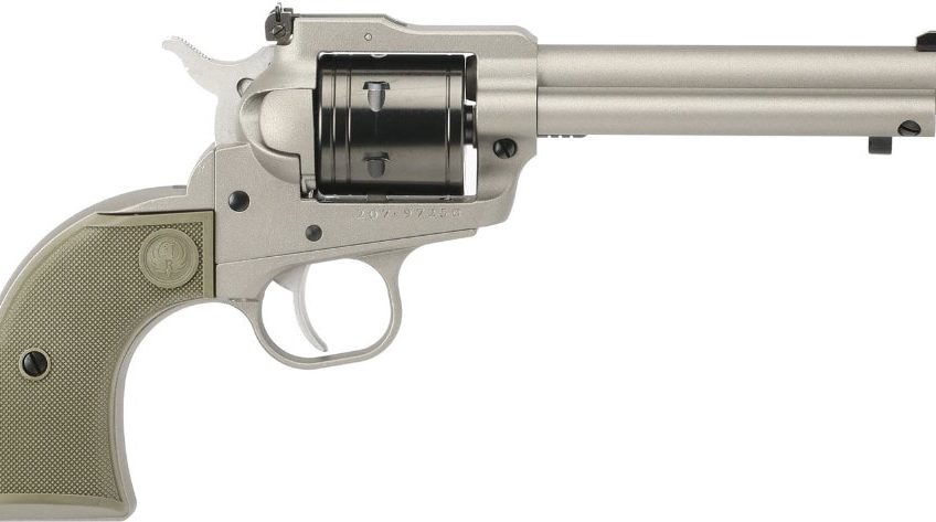 Ruger Super Wrangler 22 LR/22 Magnum 5.5" 6rd OD Green