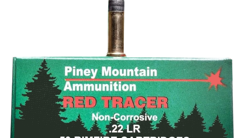 Piney Mountain Ammunition PMSN22LRR Red Tracer Non Corrosive 22 LR 40 Gr Lead Ro