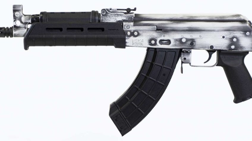 Century Arms Draco White 7.62 X 39 6.25″ Barrel 30-Rounds