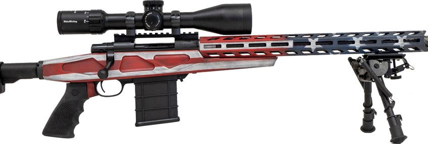Howa APC M1500 USA Flag Cerakote Bolt Action Rifle – 6.5 Creedmoor – 24in