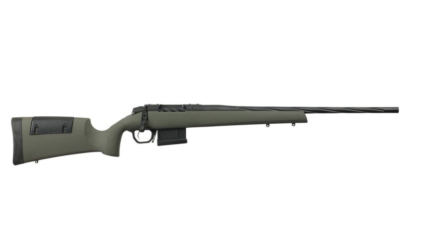 Weatherby 307 Range XP Graphite Black Cerakote/OD Green Bolt Action Rifle – 308 Winchester – 24in