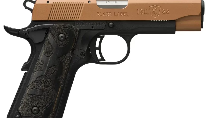 Browning 1911-22 Black Label Copper .22LR 3.63" 10rds, Matte Black – 51896490
