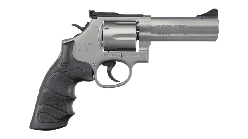 Sar USA SR38 HGR 357 Magnum 4in Stainless Revolver – 6 Rounds