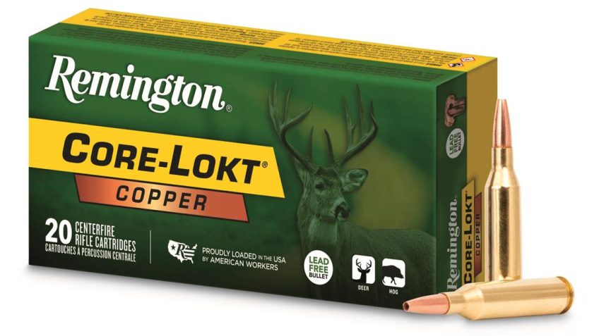 Remington Core-Lokt Copper, .243 Winchester, Copper HP, 85 Grain, 20 Rounds