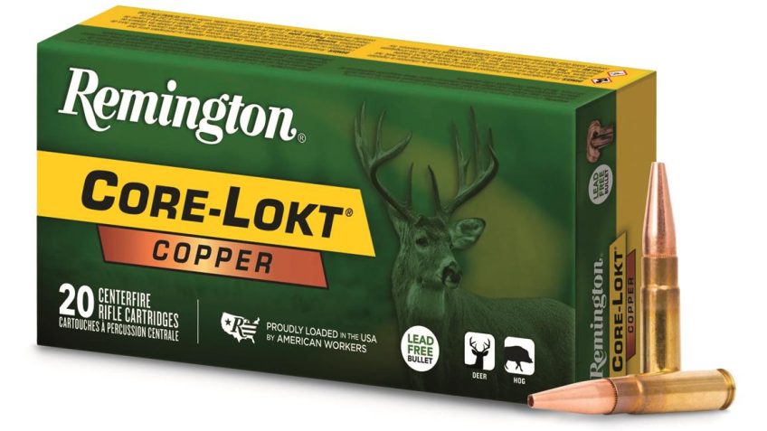 Remington Core-Lokt Copper, 300 BLK, Copper HP, 120 Grain, 20 Rounds